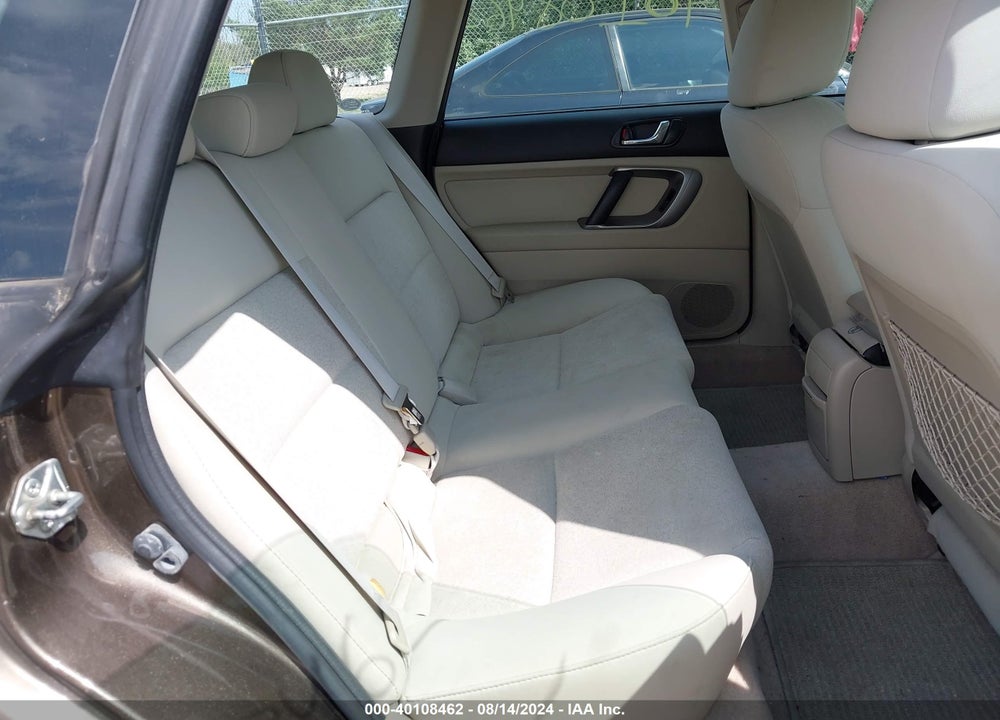 2008 SUBARU OUTBACK 2.5I/2.5I L.L. BEAN EDITION VIN: 4S4BP61C687362509