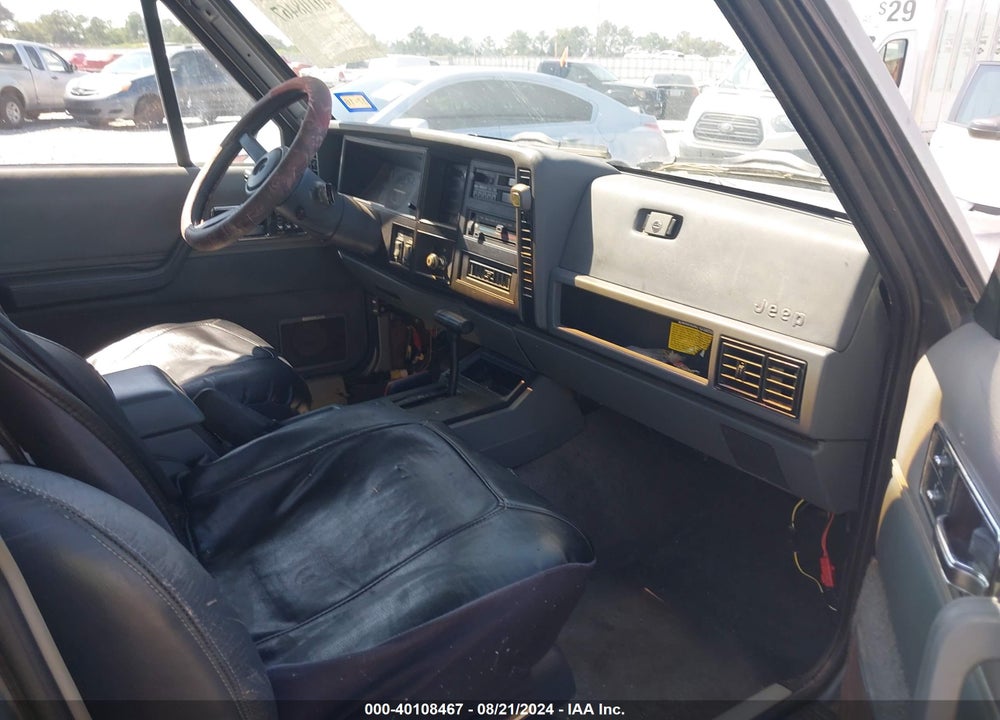 1991 JEEP CHEROKEE LIMITED VIN: 1J4FJ78S6ML597904