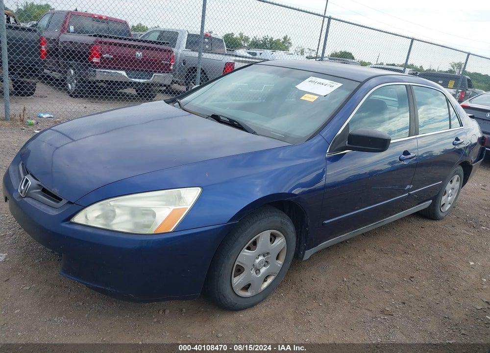 2005 HONDA ACCORD 2.4 LX VIN: 1HGCM56475A090596