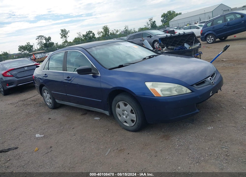 2005 HONDA ACCORD 2.4 LX VIN: 1HGCM56475A090596