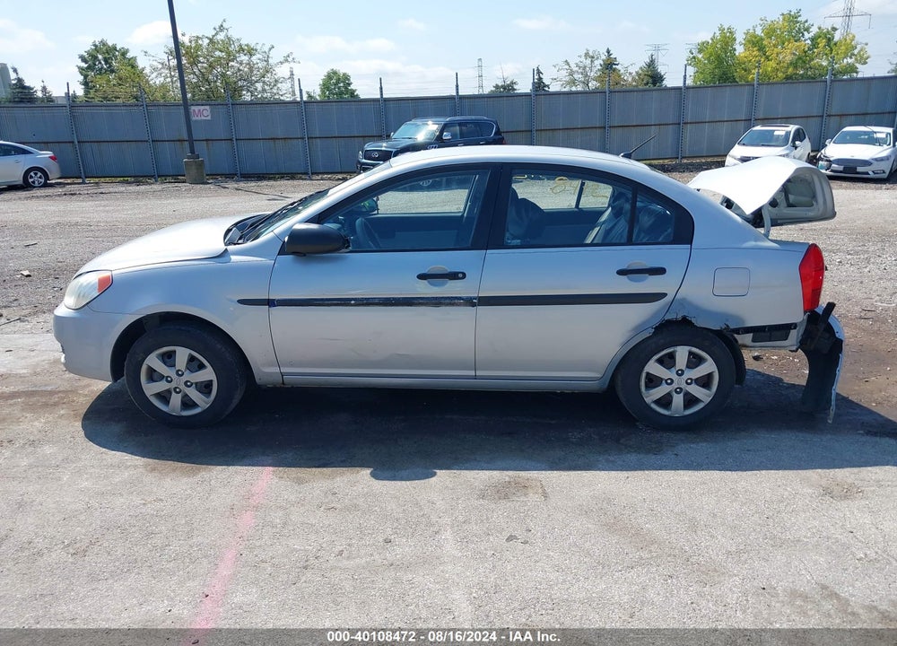 2009 HYUNDAI ACCENT GLS VIN: KMHCM46C79U291673