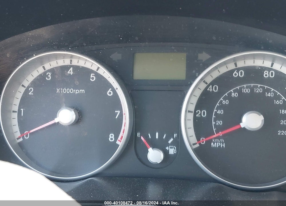 2009 HYUNDAI ACCENT GLS VIN: KMHCM46C79U291673