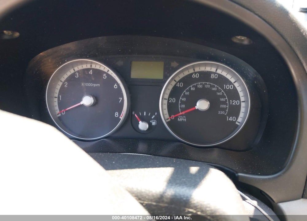 2009 HYUNDAI ACCENT GLS VIN: KMHCM46C79U291673
