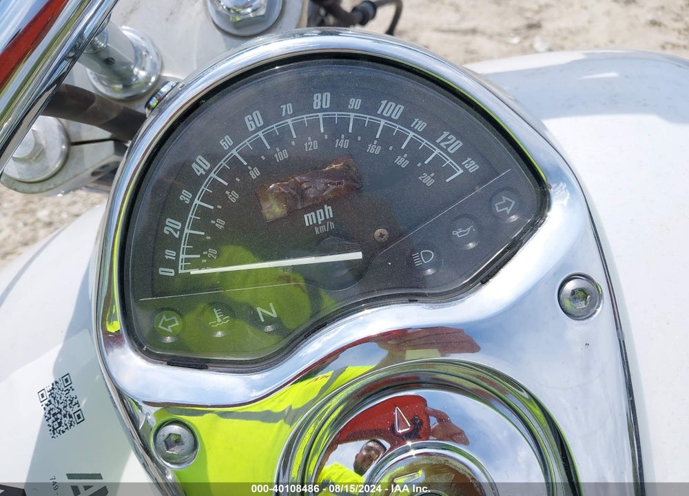 2007 HONDA VTX1300 C VIN: 1HFSC55037A306559
