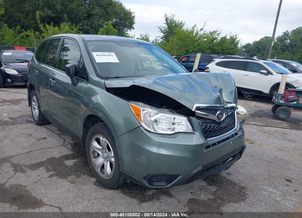 2014 SUBARU FORESTER VIN: JF2SJAAC3EH490478