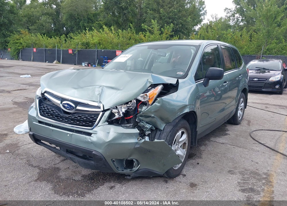 2014 SUBARU FORESTER VIN: JF2SJAAC3EH490478