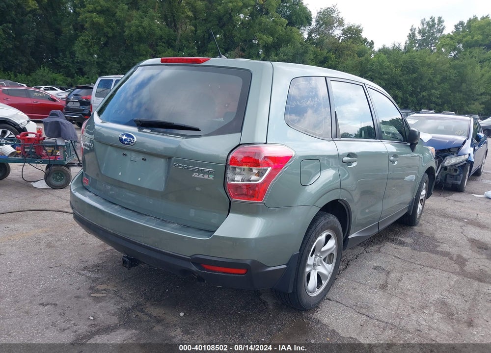 2014 SUBARU FORESTER VIN: JF2SJAAC3EH490478