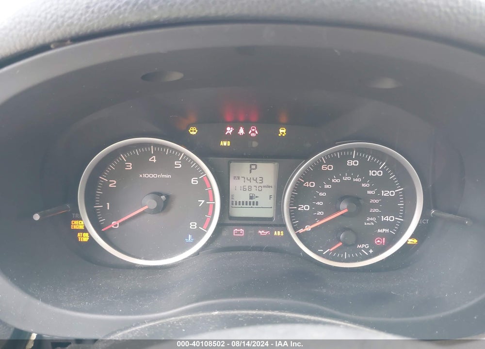 2014 SUBARU FORESTER VIN: JF2SJAAC3EH490478