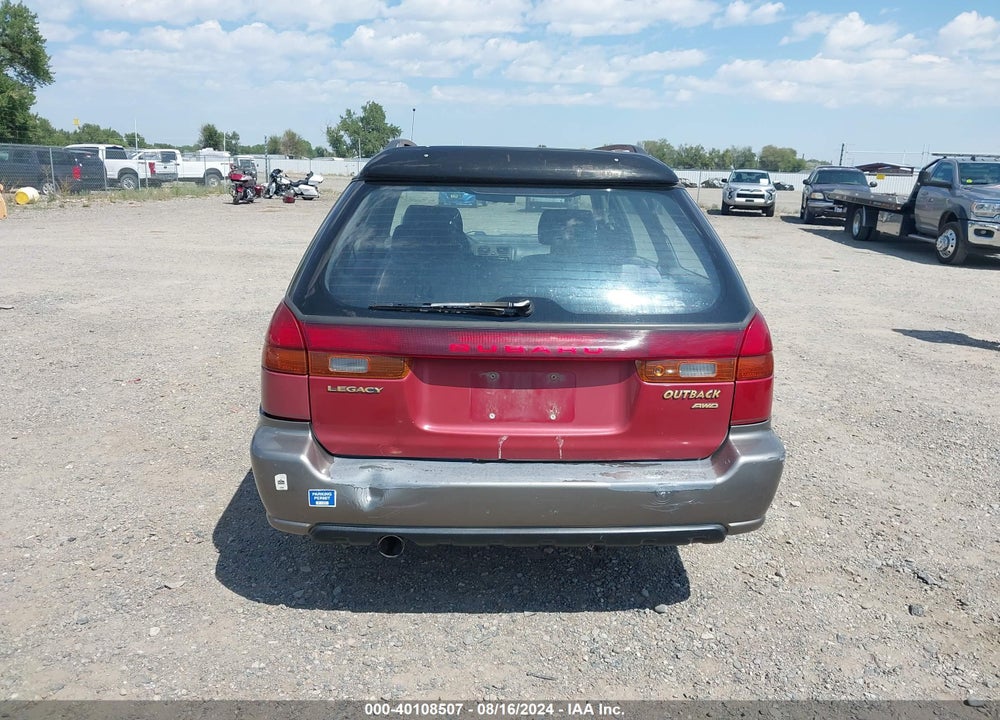 1998 SUBARU LEGACY OUTBACK/OUTBACK LIMITED/OUTBACK SPORT VIN: 4S3BG6855W7620625