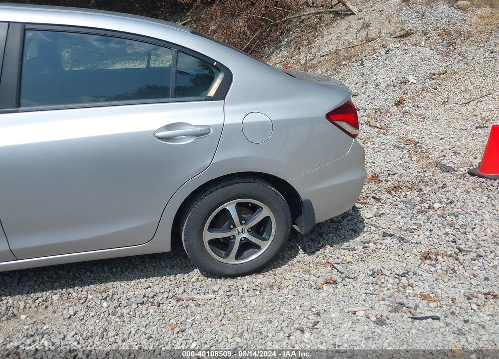 2015 HONDA CIVIC SE VIN: 19XFB2F75FE283029