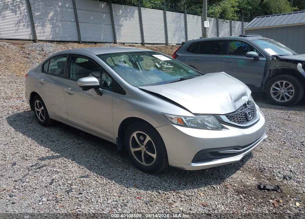 2015 HONDA CIVIC SE VIN: 19XFB2F75FE283029