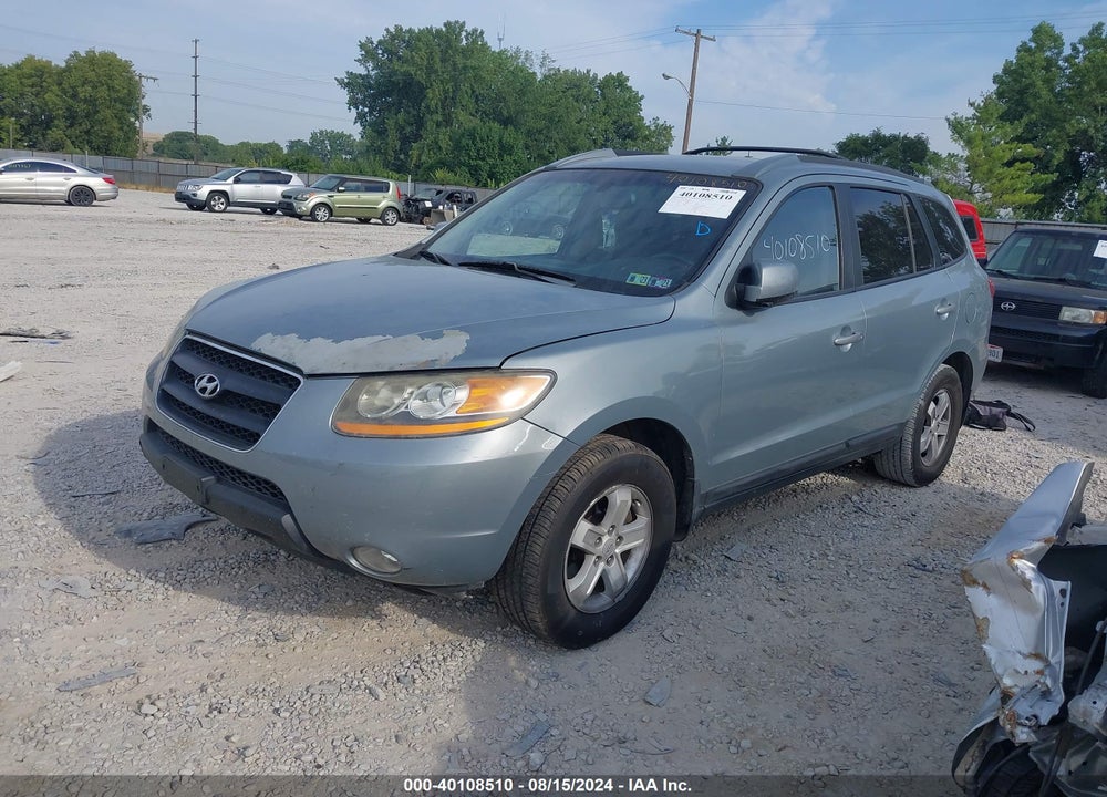 2009 HYUNDAI SANTA FE SE VIN: 5NMSH73E29H237801