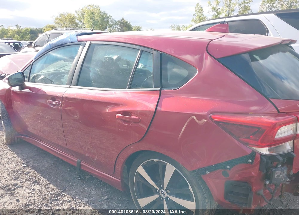 2018 SUBARU IMPREZA 2.0I SPORT VIN: 4S3GTAM63J3721651