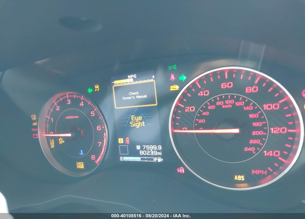2018 SUBARU IMPREZA 2.0I SPORT VIN: 4S3GTAM63J3721651