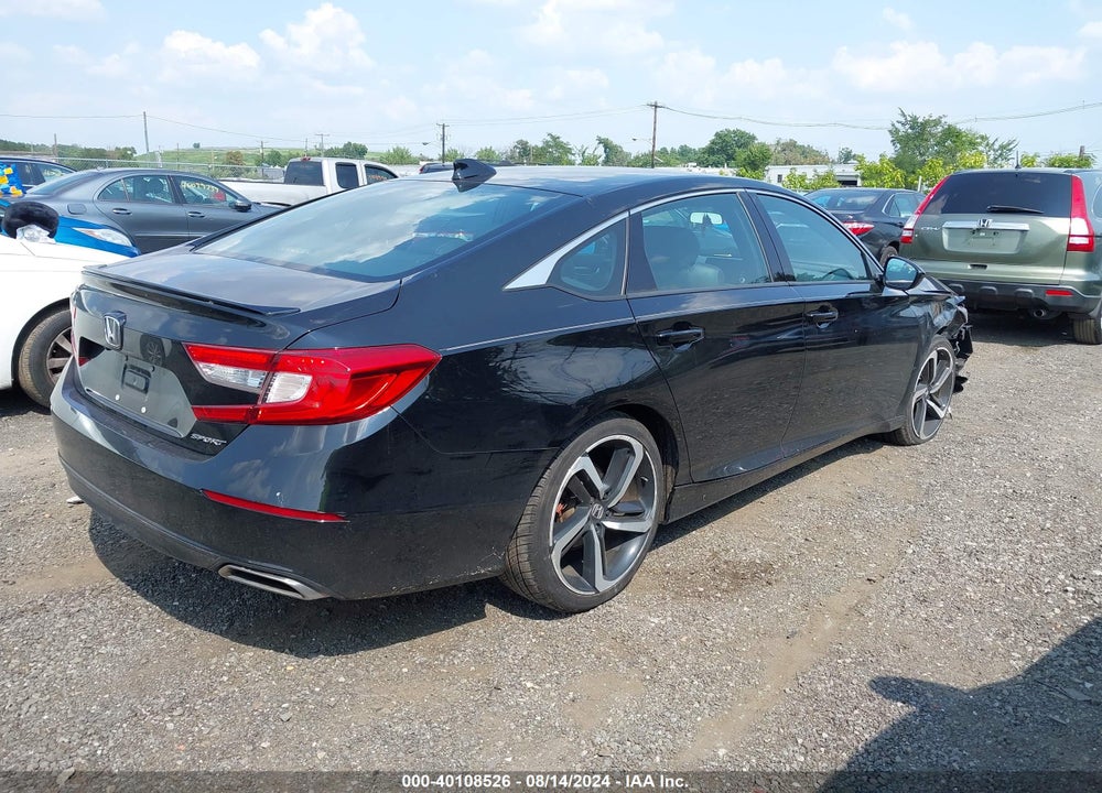 2019 HONDA ACCORD SPORT VIN: 1HGCV1F3XKA136818