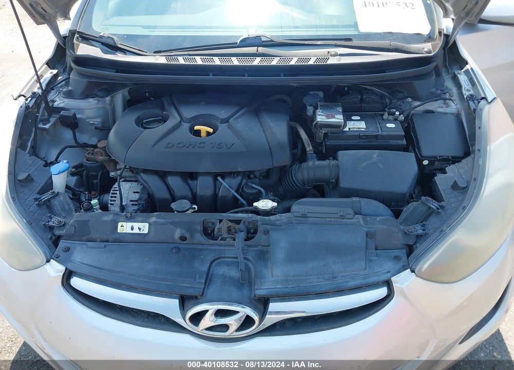 2013 HYUNDAI ELANTRA GLS VIN: 5NPDH4AE1DH347275