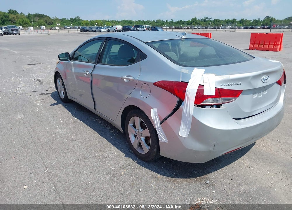 2013 HYUNDAI ELANTRA GLS VIN: 5NPDH4AE1DH347275