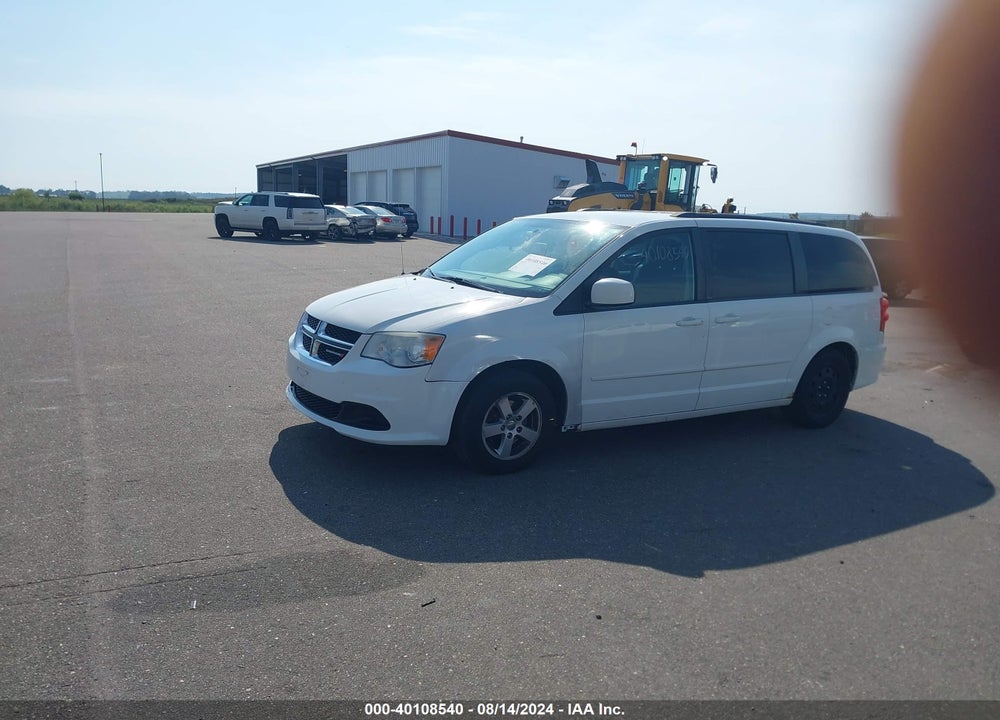 2012 DODGE GRAND CARAVAN SXT VIN: 2C4RDGCG1CR242299