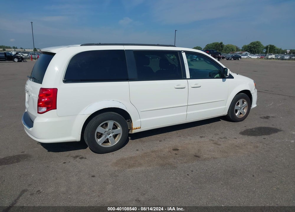 2012 DODGE GRAND CARAVAN SXT VIN: 2C4RDGCG1CR242299