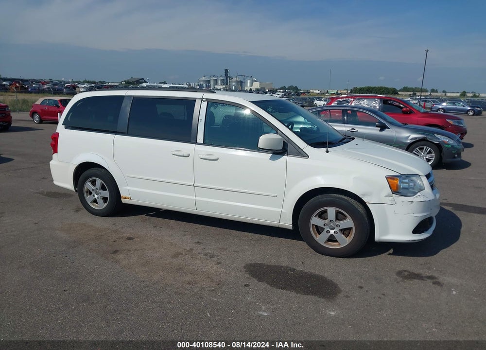 2012 DODGE GRAND CARAVAN SXT VIN: 2C4RDGCG1CR242299