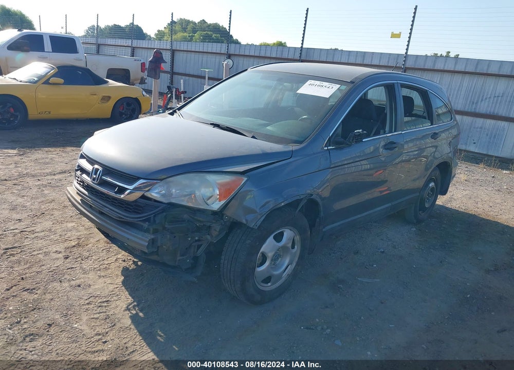 2010 HONDA CR-V LX VIN: 5J6RE3H39AL014479