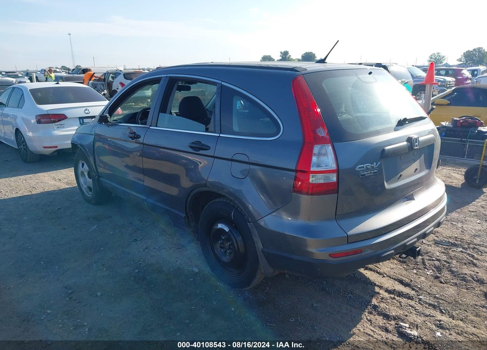 2010 HONDA CR-V LX VIN: 5J6RE3H39AL014479