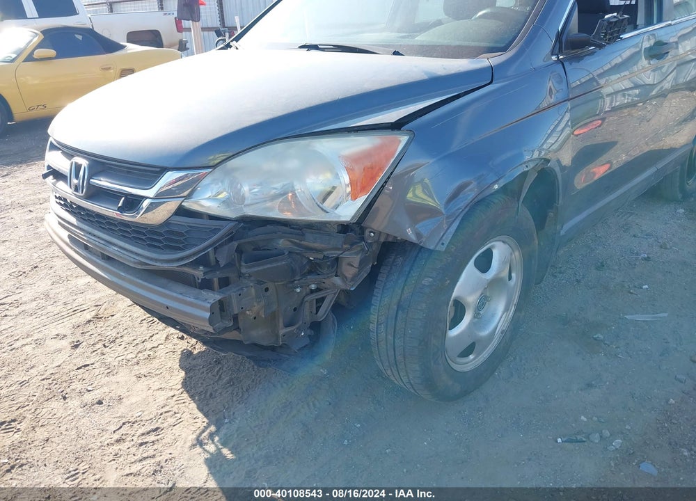 2010 HONDA CR-V LX VIN: 5J6RE3H39AL014479