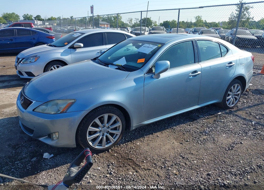 2007 LEXUS IS 250 VIN: JTHCK262875009147