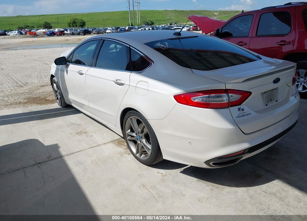 2013 FORD FUSION TITANIUM VIN: 3FA6P0K93DR188011