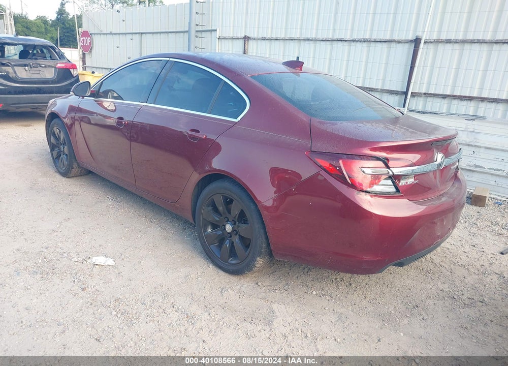 2016 BUICK REGAL TURBO VIN: 2G4GK5EX7G9142773