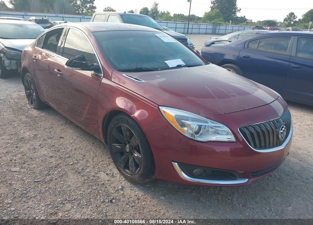 2016 BUICK REGAL TURBO VIN: 2G4GK5EX7G9142773