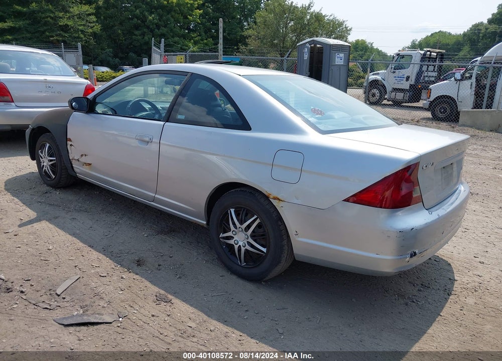 2002 HONDA CIVIC EX VIN: 1HGEM22912L018575