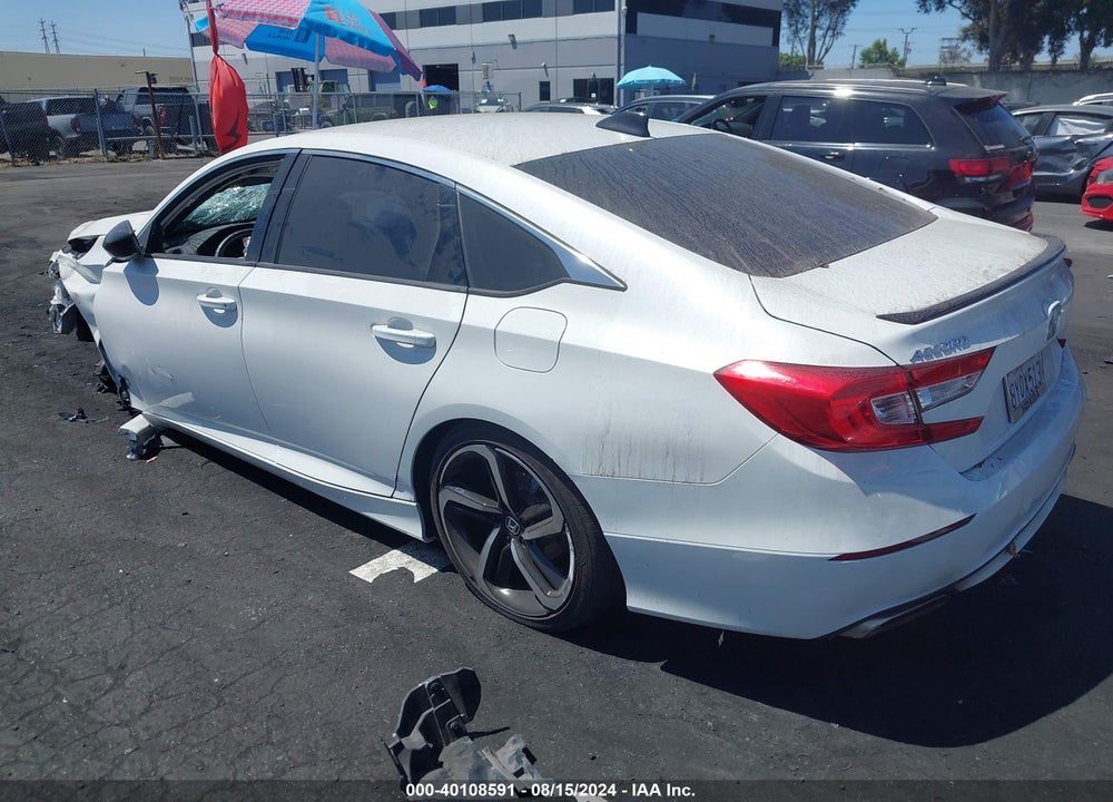 2021 HONDA ACCORD SPORT VIN: 1HGCV1F38MA016714