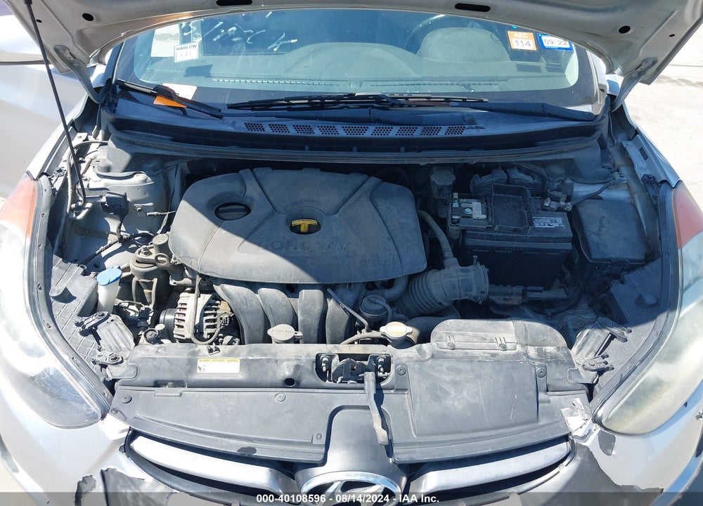 2013 HYUNDAI ELANTRA LIMITED VIN: 5NPDH4AE7DH152667