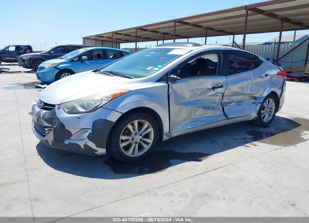 2013 HYUNDAI ELANTRA LIMITED VIN: 5NPDH4AE7DH152667
