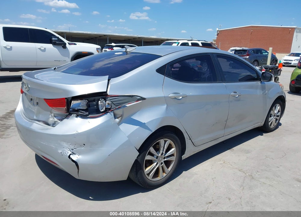 2013 HYUNDAI ELANTRA LIMITED VIN: 5NPDH4AE7DH152667