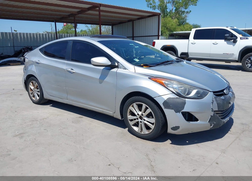 2013 HYUNDAI ELANTRA LIMITED VIN: 5NPDH4AE7DH152667