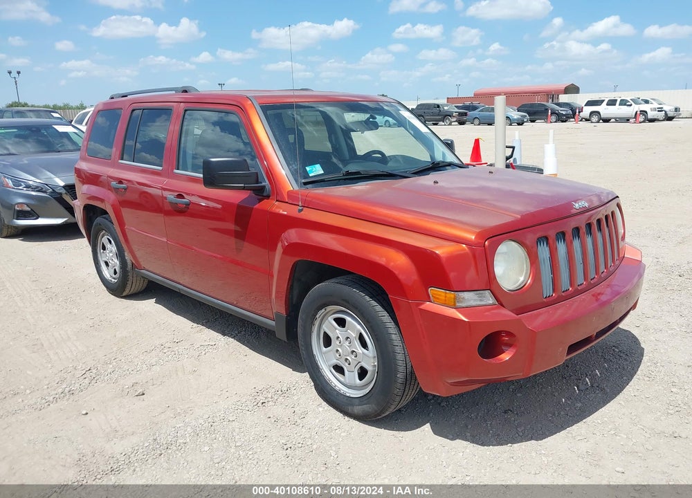 2009 JEEP PATRIOT SPORT VIN: 1J4FT28B69D102521