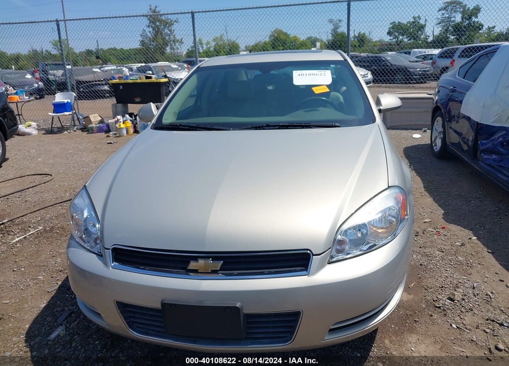2008 CHEVROLET IMPALA LT VIN: 2G1WT58K581262299