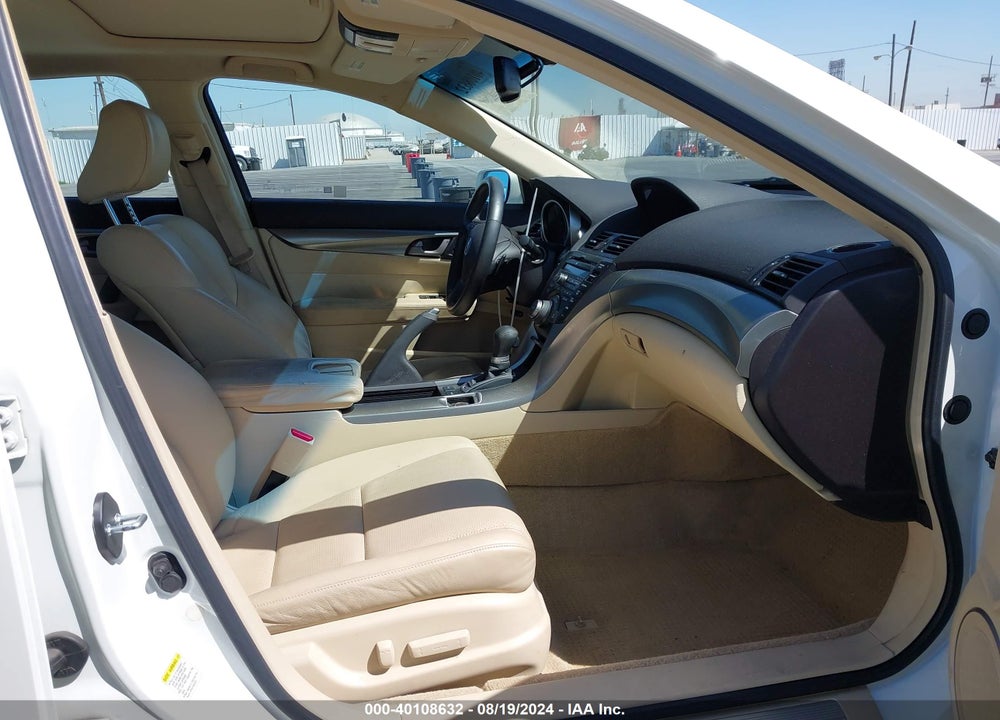 2009 ACURA TL 3.5 VIN: 19UUA86549A021863