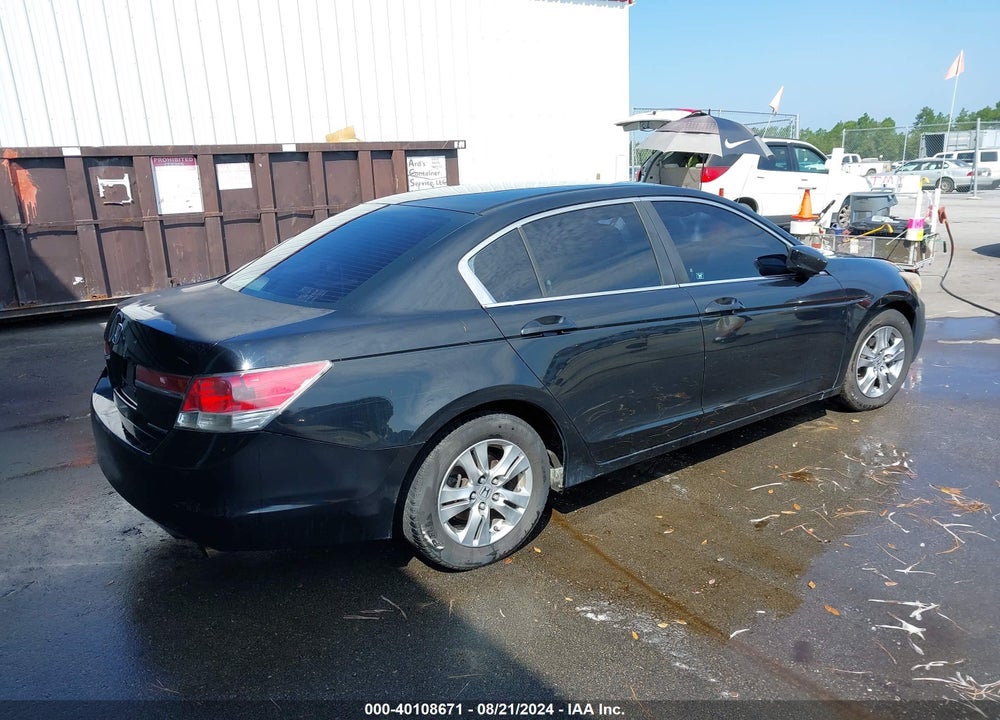 2011 HONDA ACCORD 2.4 SE VIN: 1HGCP2F6XBA108169