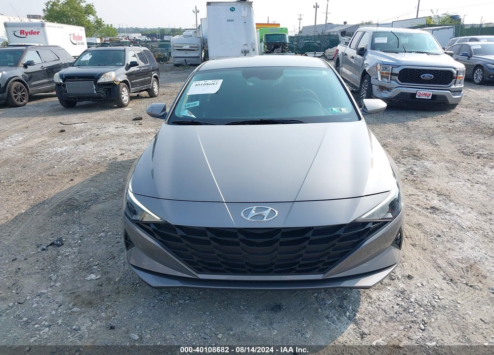 2023 HYUNDAI ELANTRA HYBRID BLUE VIN: KMHLM4AJ0PU044398