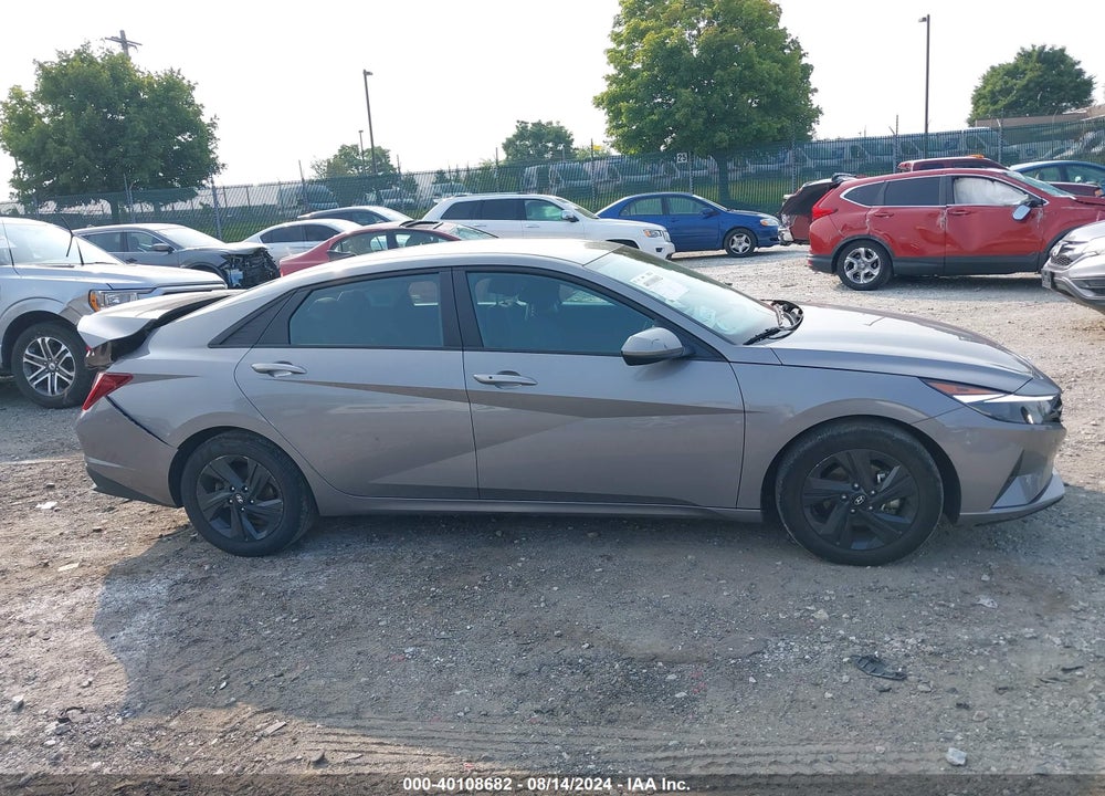 2023 HYUNDAI ELANTRA HYBRID BLUE VIN: KMHLM4AJ0PU044398