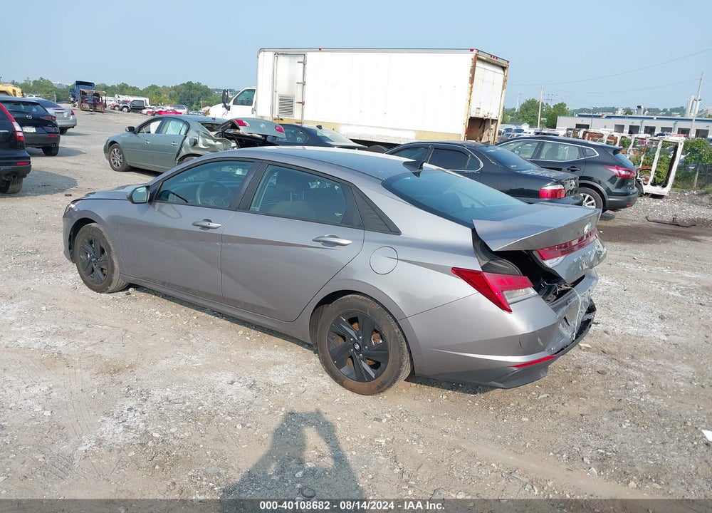2023 HYUNDAI ELANTRA HYBRID BLUE VIN: KMHLM4AJ0PU044398