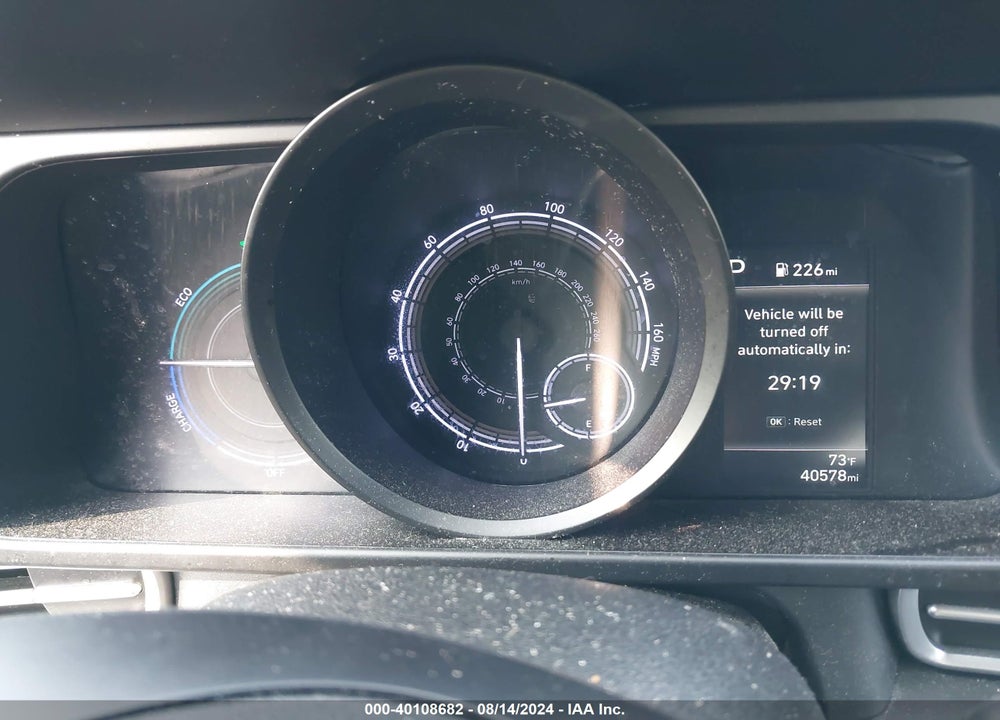 2023 HYUNDAI ELANTRA HYBRID BLUE VIN: KMHLM4AJ0PU044398