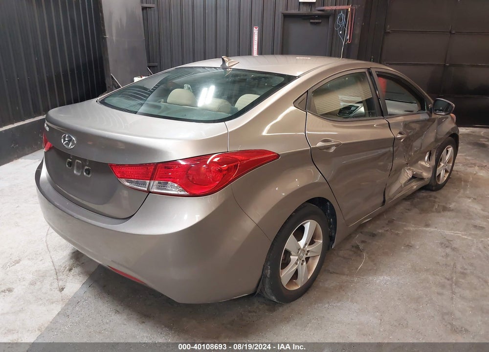 2013 HYUNDAI ELANTRA GLS VIN: 5NPDH4AEXDH416108