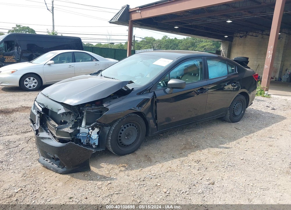 2021 SUBARU IMPREZA SEDAN VIN: 4S3GKAB63M3601195