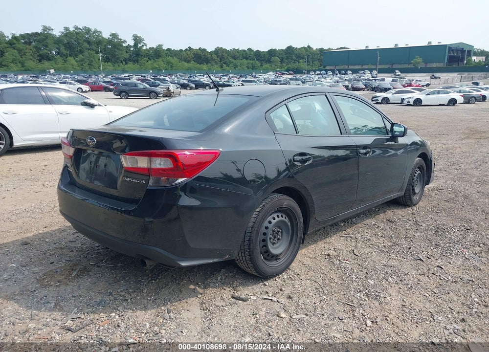 2021 SUBARU IMPREZA SEDAN VIN: 4S3GKAB63M3601195