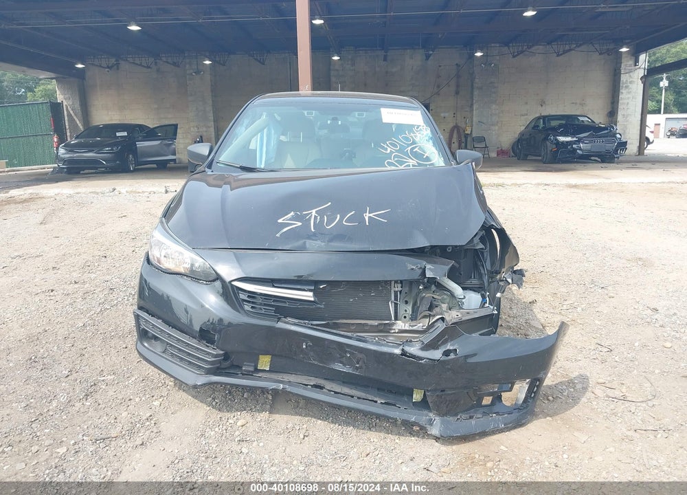 2021 SUBARU IMPREZA SEDAN VIN: 4S3GKAB63M3601195