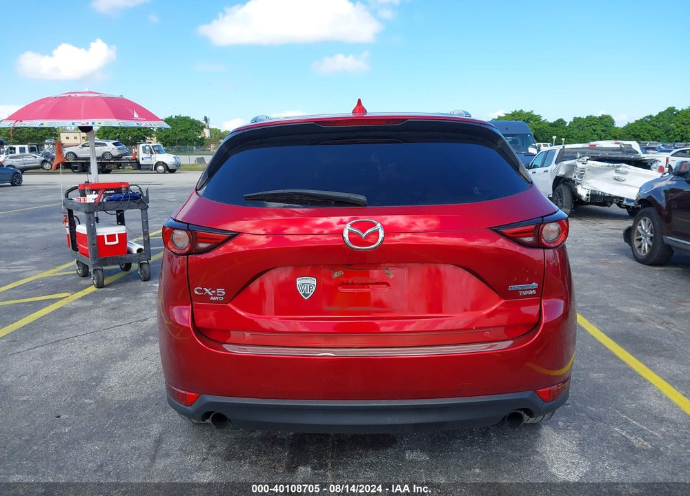 2021 MAZDA CX-5 GRAND TOURING RESERVE VIN: JM3KFBAY1M0430897